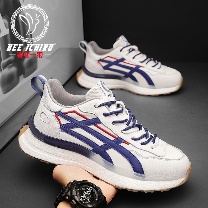 Men's shoes couple popcorn sneakers spring and summer cloth casual dad trendy shoes