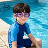 Lunettes de natation pour enfants Cils d'enfants Anti-buée Sans fuite Natation Enfants Lunettes cils Mignon Lunettes pour filles Accessoires de piscine Confortables