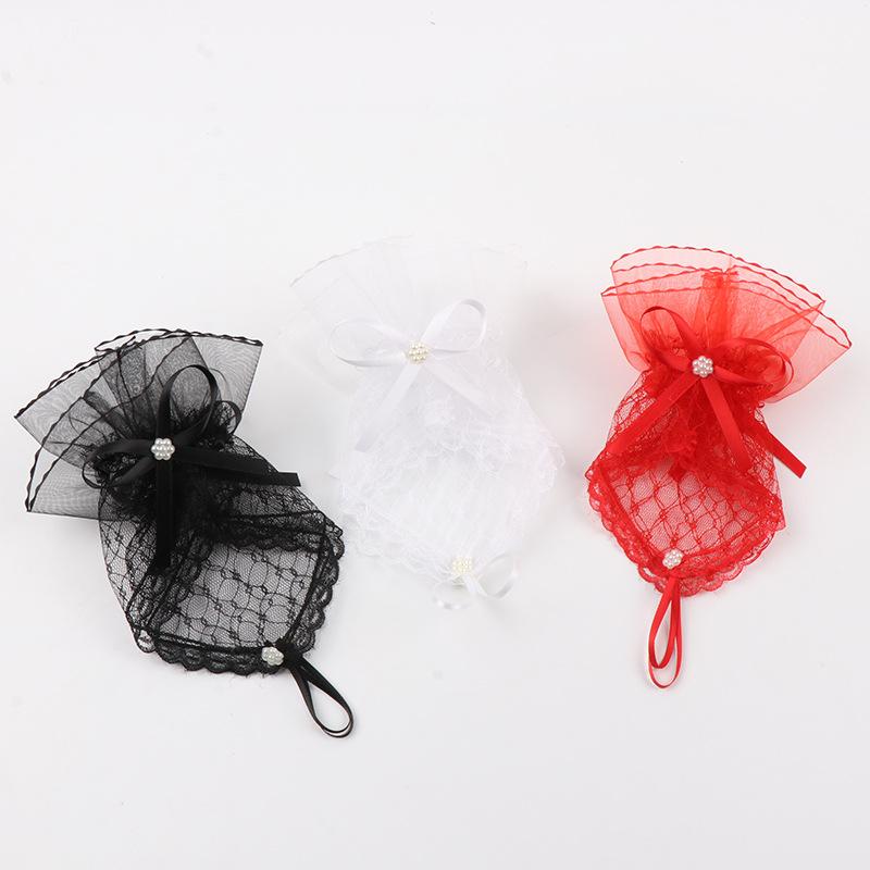 1 par Nageldekorationer För Nageldekoration Spets Falsk Veckad Manschett Manikyr Fotorekvisita Falska Ärmar Nageltillbehör Förnödenheter