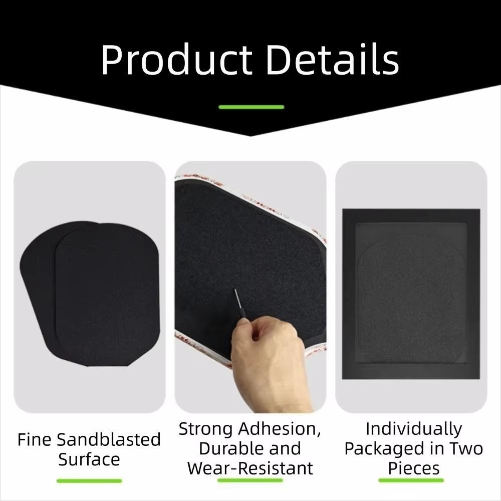 2Pcs Ultra-light Paddle Grit Surface Tape Paddle Surface Protection