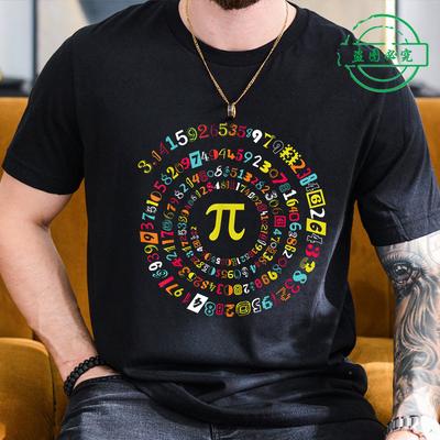 Mode Pi Tag Lehrergeschenk Herren T-Shirt Sommer T-Shirts Komm auf die Mathe-Seite Wir haben Kuchen Shirt Männliche Kleidung Grafik Y2k Oberteile