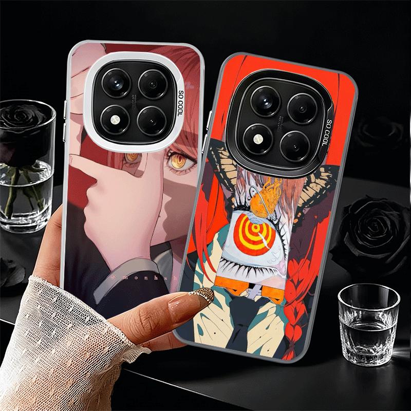 Anime Character Makima CSM Soft Phone Case for Xiaomi Redmi Note 13 14 15 Pro Plus 12S 12 11S 11 11T 10S 10 Shockproof Cover Bac