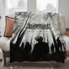 L-Lorna Shore Rock Band Music Blanket Design Lightweight  For Dorms, Naps, Living Room, Office,Sofa,All-Season