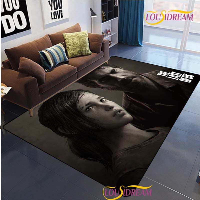 2026 Last Of Us Carpet for Living Room Bedroom Rug Kids Kitchen Door Unslip Floor Mat Birthday gift photography props Alfombra Rug