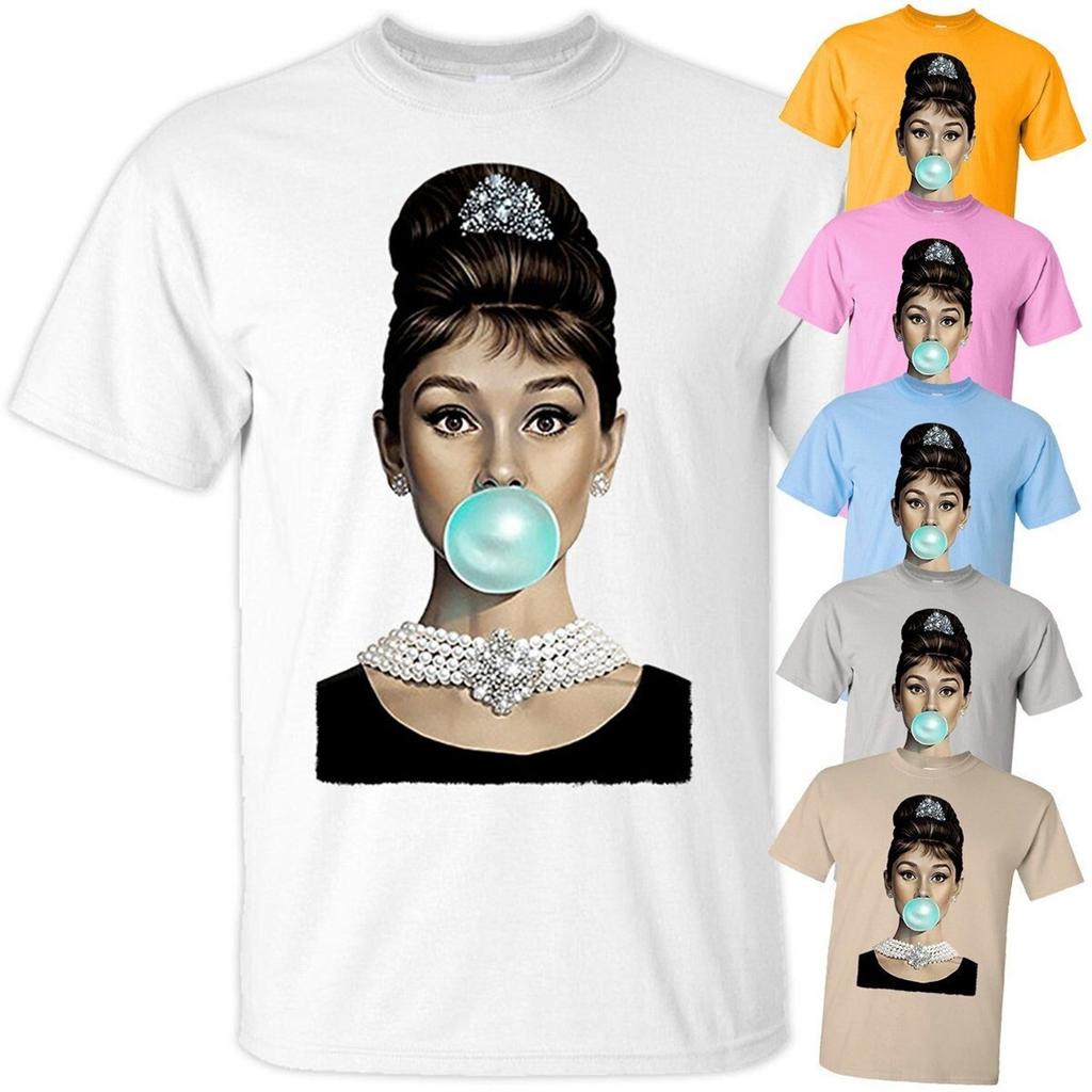 Colazione da Tiffany V6 (Audrey Hepburn) Poster T-shirt Uomo tutte le taglie S-5XL