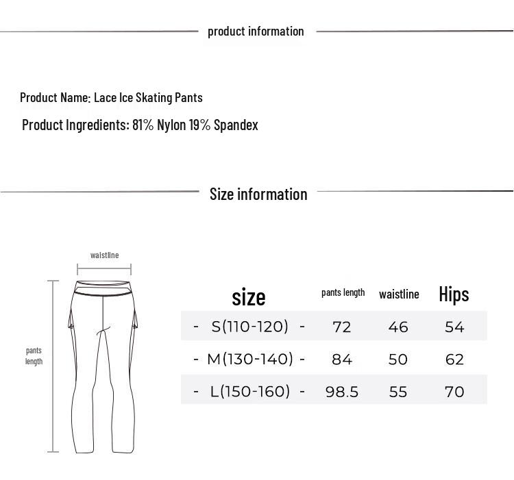 Moodytiger Girls' Autumn Ice Skating Pants