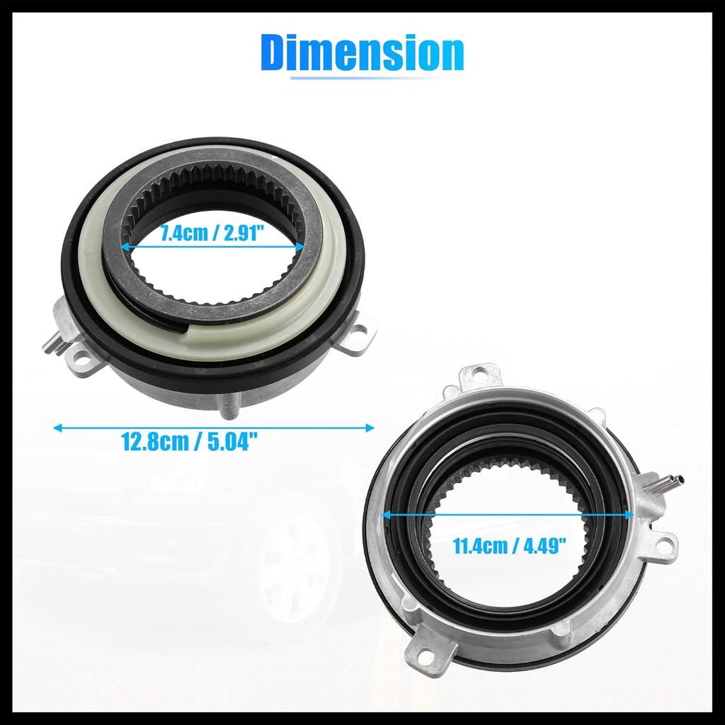 2 Stuks 4x4 Automatische Vergrendelingsnaaf 4WD Vergrendelingsnaaf Actuator voor Ford F-150 2004-2016 voor Ford Expedition 2003-2015 voor Lincoln Navigator 2003-2017 7L1Z3C247A