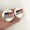 4Pcs 56mm GR Sport Logo Car Wheel Center Hub Caps Stickers Rim Decal For Toyota Corolla 86 Supra CHR Yaris Camry Prius Rav4 Auto