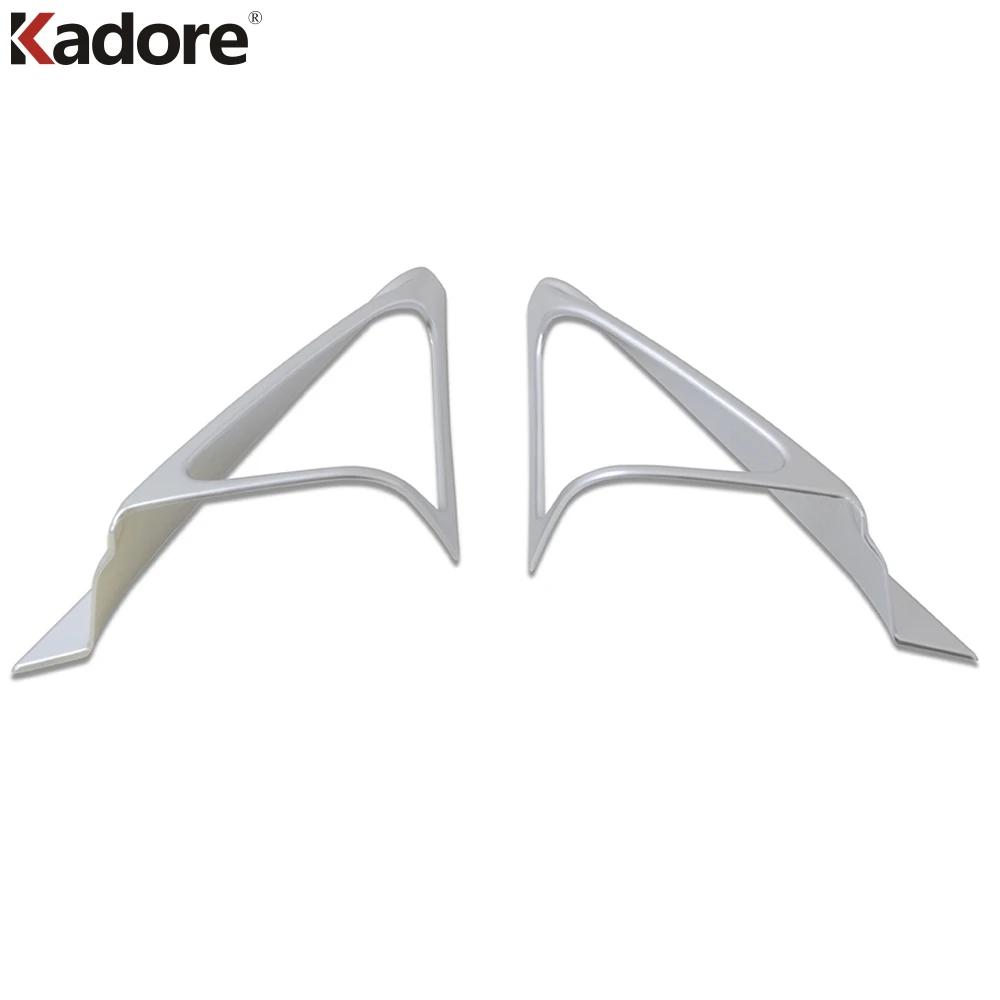 For Honda Accord 2018     Matte Car Front Inner Door A Pillar Triangle Frame Cover Trim Interior Accessories