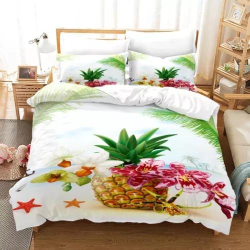 Comforter Pineapple Bed Decoration First Choice Gift Suitable For Children Boys Girls And Adults Soft Warm And Breathable
