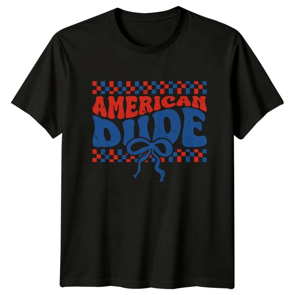 American Dude Unisex T Shirt 4th Of July Gift S