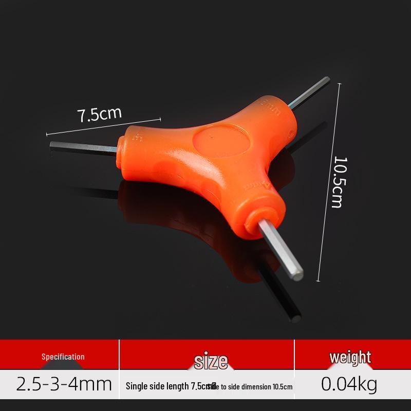 

Three-way Y-shaped Allen Wrench for Bike Repair