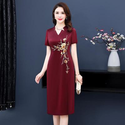 Vestido de casamento feminino de verão de alta qualidade plus size roupas lantejoulas vestidos chineses