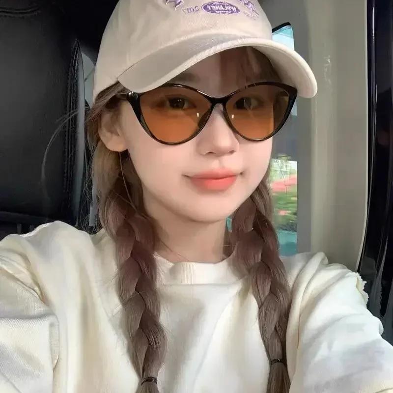 Cat Eye Outdoor Photochromic Myopia Glasses For Women Men Luxury Anti-Uv Eye Protection Sunglasses Color Changing Minus Eyewear