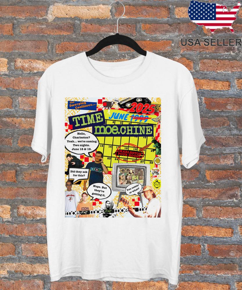 Moe. Band Time Moe.chine Graphic T Shirt  Unisex T-Shirt S