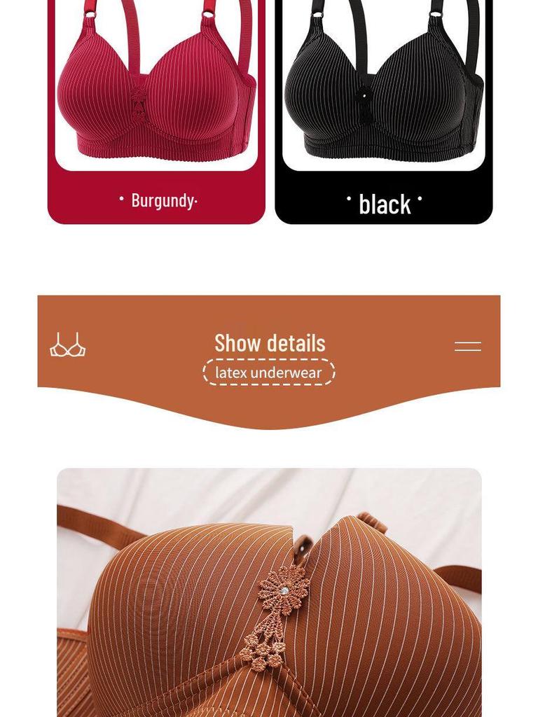 Bequemer Atmungsaktiver Übergrößen-Bügel-BH für Frauen mittleren Alters und ältere Frauen