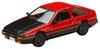 Toyota Sprinter Trune JDM Custom Version Carbon Bonnet Red Black 1/64 (AE86) GT-APEX / /