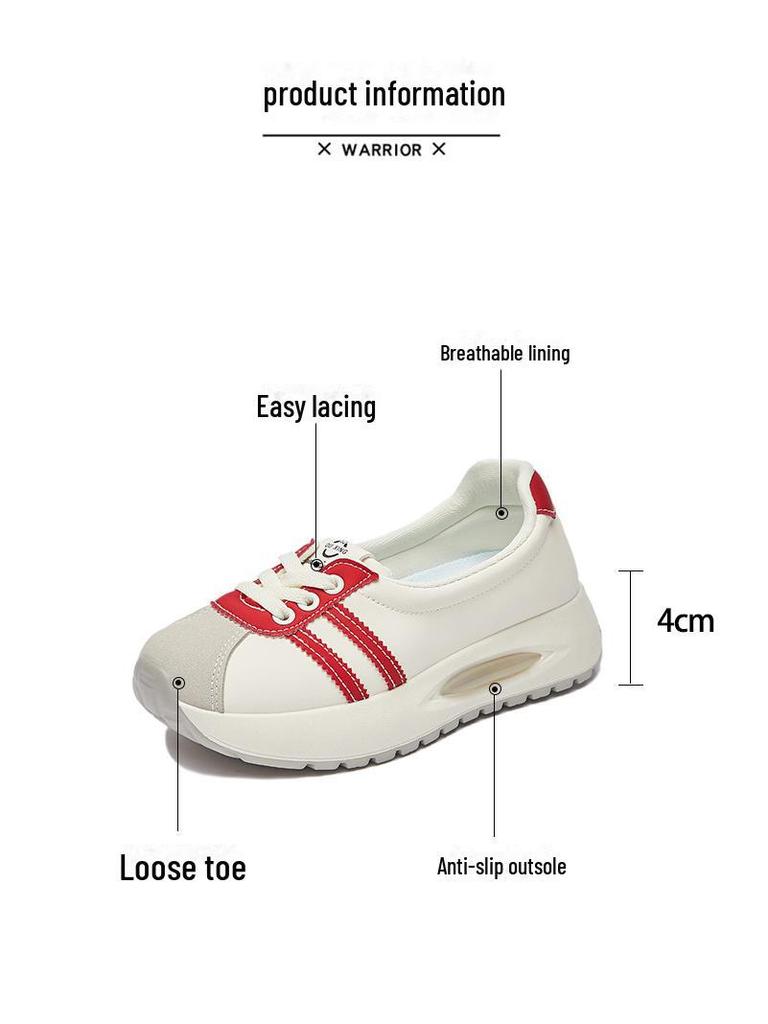 Damskie koreańskie buty do biegania inspirowane Forrestem Gumpem, zwiększające wzrost Q3606 - Wiosna 2025 Oddychające sneakersy casualowe