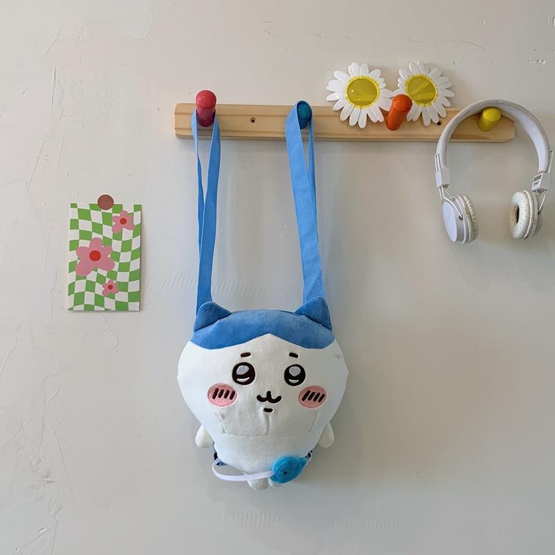 

Милый плюшевый мультяшный рюкзак для девочки 2025 новый плюшевый кукла мягкий милый маленький рюкзак женщина синий