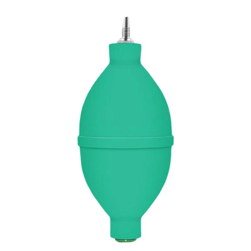 Handheld Rubber Air Blower Dust Cleaner Ball For Camera Keyboard And Hearing Aids зелёный