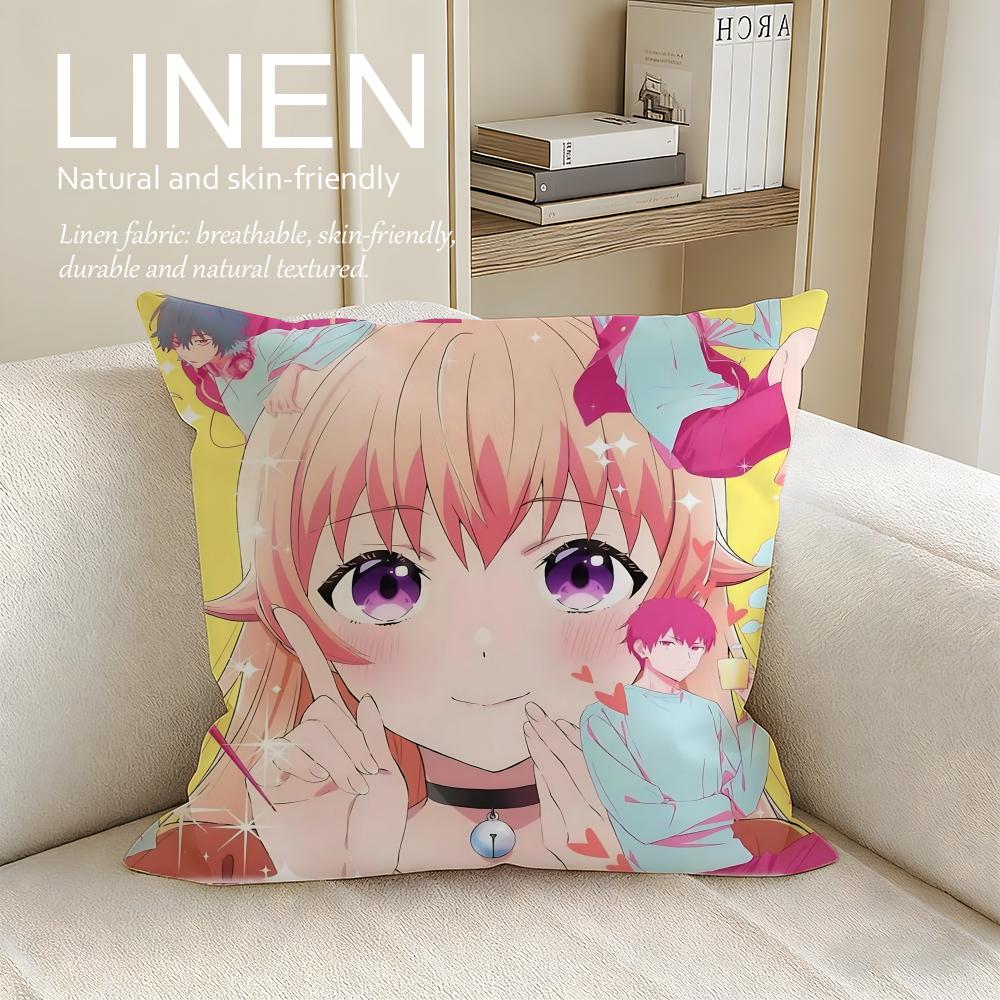 Comedy Witch Watch Cushion Cover Pillowcase Set Pcs x x Breathable Washable Sofa Cushion Cover