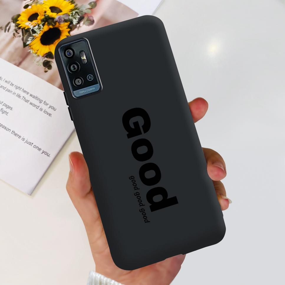 For ZTE Blade A71 6.52" Case Cartoon Dinosaur Football TPU Soft Silicone Cover For ZTE Blade A71 2021 A7030 Phone Cases Fundas