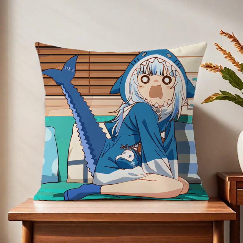 

Cute Ggawr kawaii cushion cover For Gguraa Pillow Printing Sofa Decoration Home Car Room Coffee Shop Office Nordic Simplicity 30x30 cm
