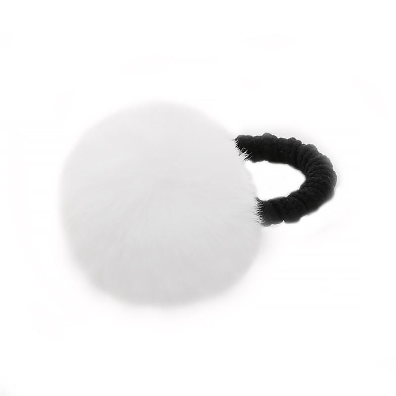 21 Colors Cute Soft Hairballs Hair Ties Hairy Balls Rubber Bands Elastic Hair Rings Fashion Hair Accessories for Girls Children