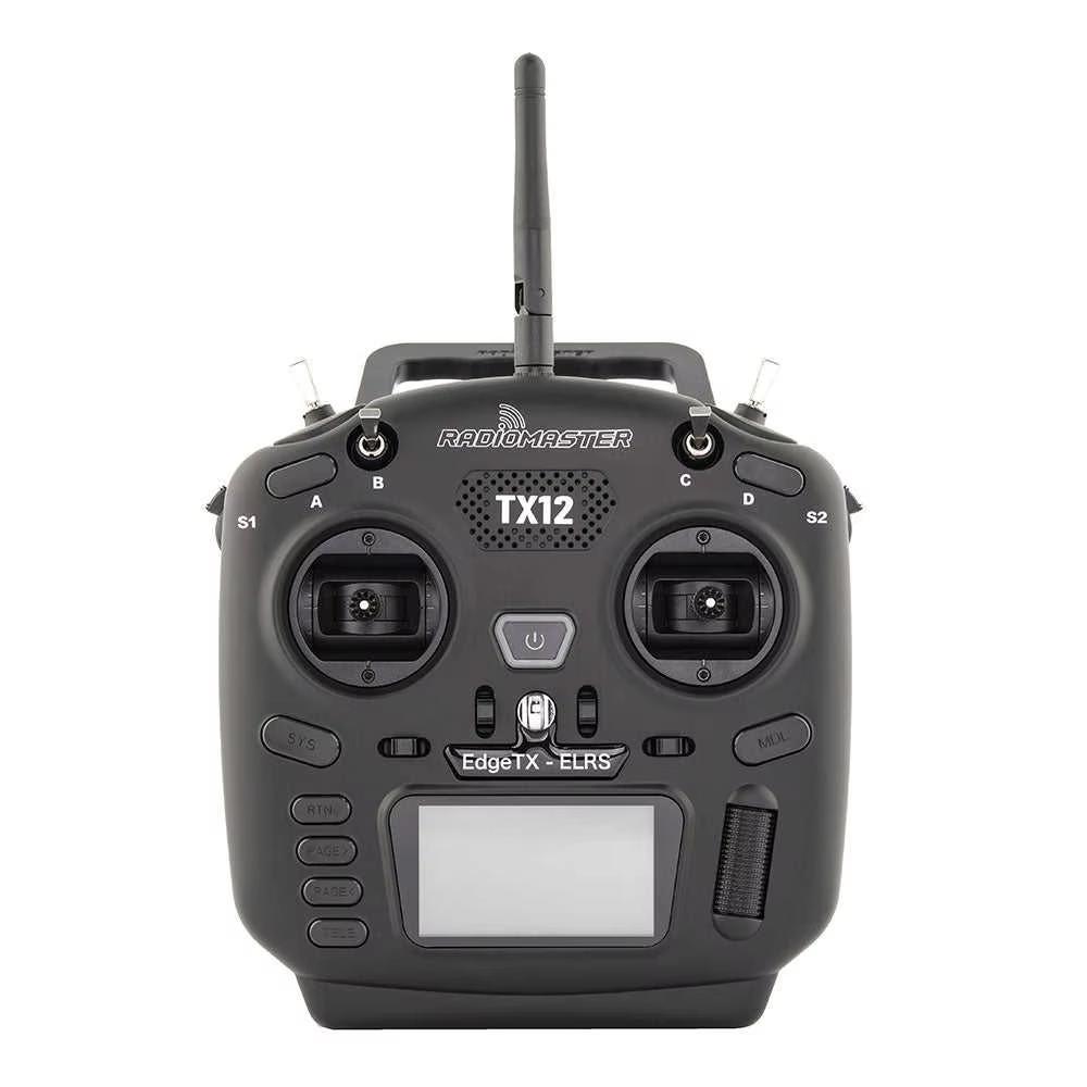 Premium RadioMaster TX12 Mark II 2.4GHz ExpressLRS Hall Gimbals OpenTX Transmitter for Multirotor Simulator For RC Drone&Remote Control чёрный