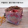 Multi Layer Storage Bundle Pocket Handstring Jewelry Bag Teacup Teapot Gift Bags Kung Fu Tea Accessories Vintage Teaware Sack