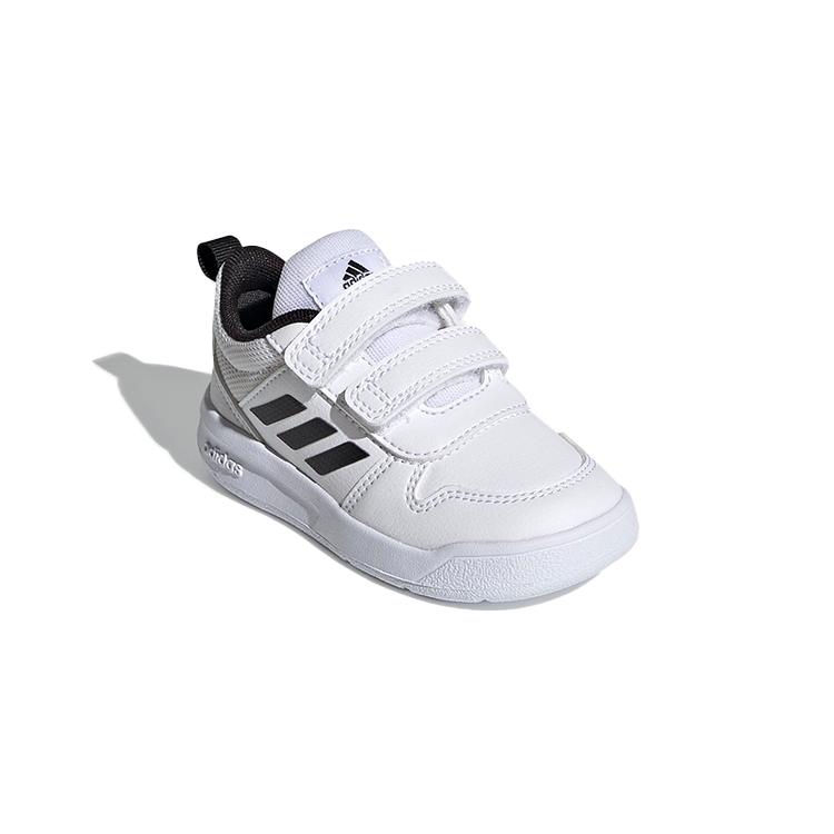 Adidas Neo Tensaur Low top Skateboard Shoes White Black Infant And Toddler S24052