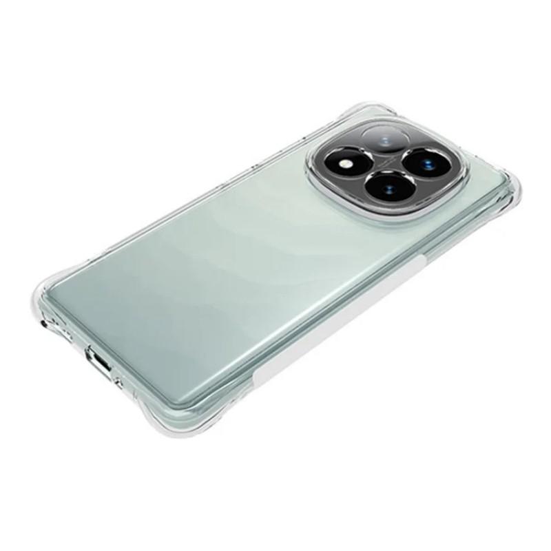For Xiaomi Redmi Note 14 Pro+ 5G Clear TPU Case WANLONFENG TM Series 2.0mm Phone Back Cover