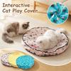 Tunnel de jeu à double couche et à recherche pour chats d'intérieur, Jeu autonome sans anneaux ni balle