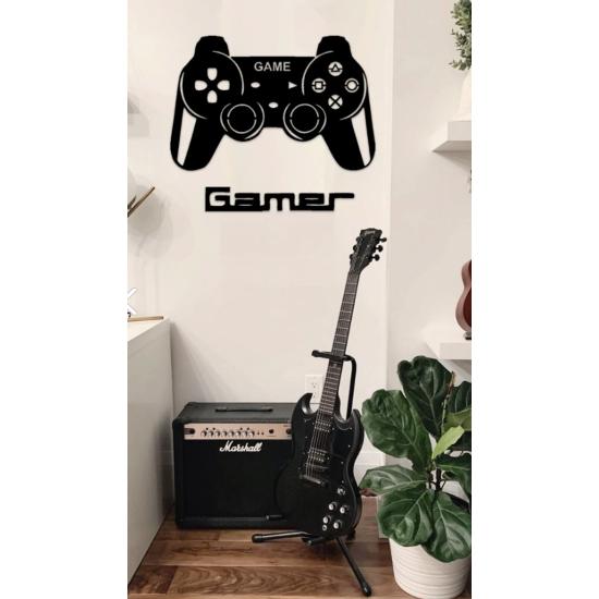 

Gamer Joystick Oyuncu Odası Lazer Kesim Duvar Dekorasyon Ürünü