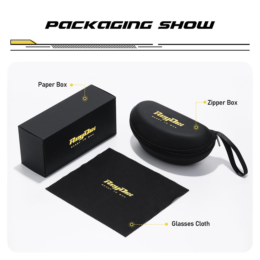 Солнцезащитные очки ReyDix унисекс для занятий спортом на открытом воздухе — фото 5