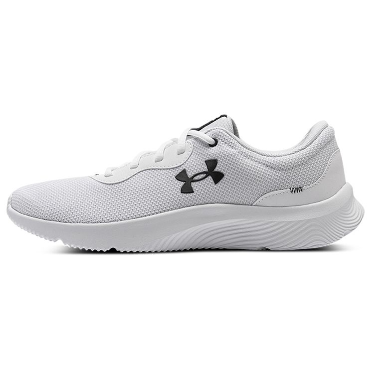 Under Armour Mojo Fabric Lace-Up Sports Low-Top Lifestyle Shoes Men sneakers White 3024134-100