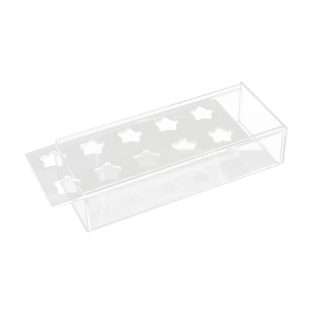 Clear Acrylic Flower Vase Rectangular Floral Arrangement Decorative Modern Wedding