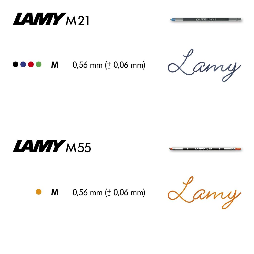 LAMY cp1 Black Twin Pen Pen with Matte Metal Body and Function Includes Ballpoint Pen Refill and Mechanical Pencil Refill - 2-in-1 Multi-Function
