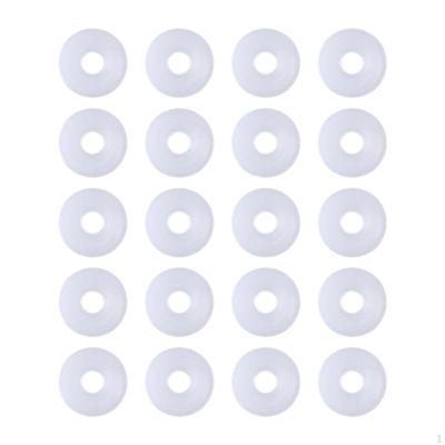 20x Airless-Farbspritzgerät-Dichtungen, auslaufsichere Nylon-Abstandshalter mit flacher Spitze für Verlängerungsstangen