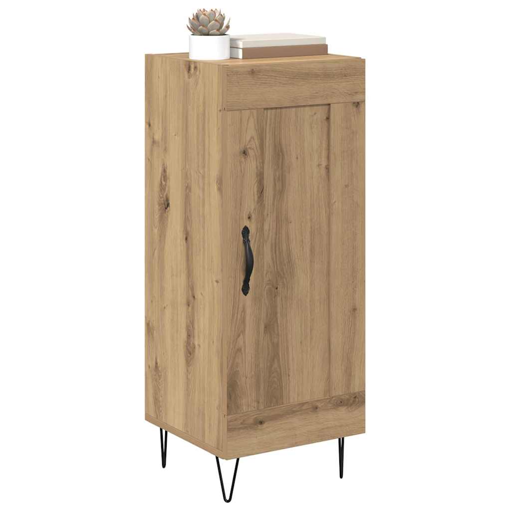 Sideboard Artisan Oak 34.5 x 34 x 90 cm Engineered Wood and Iron