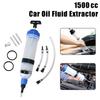 Oil Fluid Extractor 0.2-1.5L Syringe Pump for Car Oil Change Fuel Transfer Automotive Manual Extractor Tool Brake Fluid Coo Q2N6