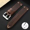 Neues Vintage Lederarmband 18mm 20mm 22mm 24mm 26mm für Panerai Armband für Samsung Watch4/5/6/7 40mm 44mm Klassisches Business-Band