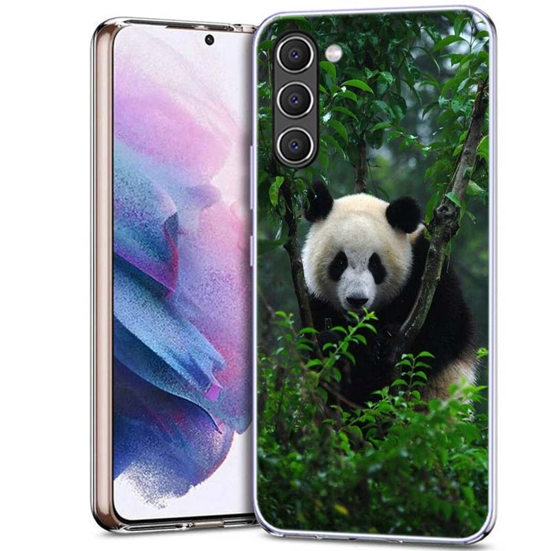 Panda Baby, Riesenpanda Familie Handyhülle für Samsung A54 A14 A24 A34 A17 A37 A57 A55 A35 A25 A15 A13 A23 A33 A53 A07 A05S A04S