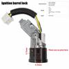 1Set Ignition Barrel Lock For Peugeot 107 Citroen C1 Toyota Aygo Car Engine Ignition Exhaust Parts N0501412 N0502200 Uk
