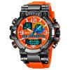 UTHAI CQ254 Fashion Sports Electronics Watch Colorful Night Light Man Watch Waterproof Multi Functional Clock Watches for Man