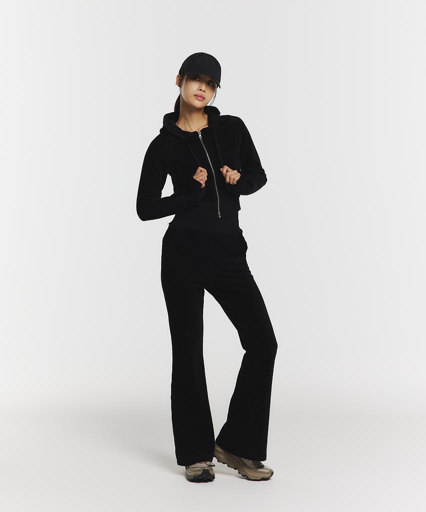 Musinsa Standard Sports Velboa Ribbed Zip-Up Hoodie For Women (3 Colors)