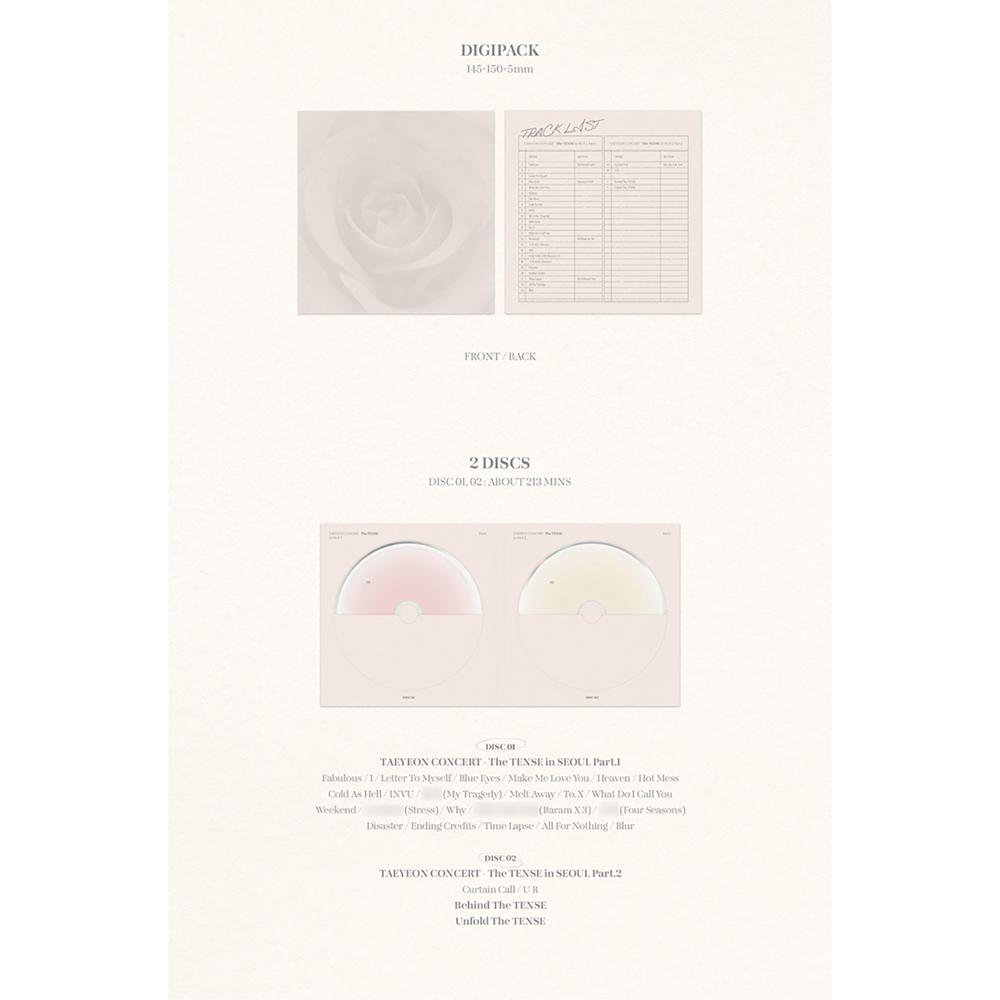 [Pre-order] TAEYEON - CONCERT The TENSE Memory Box Blu-ray
