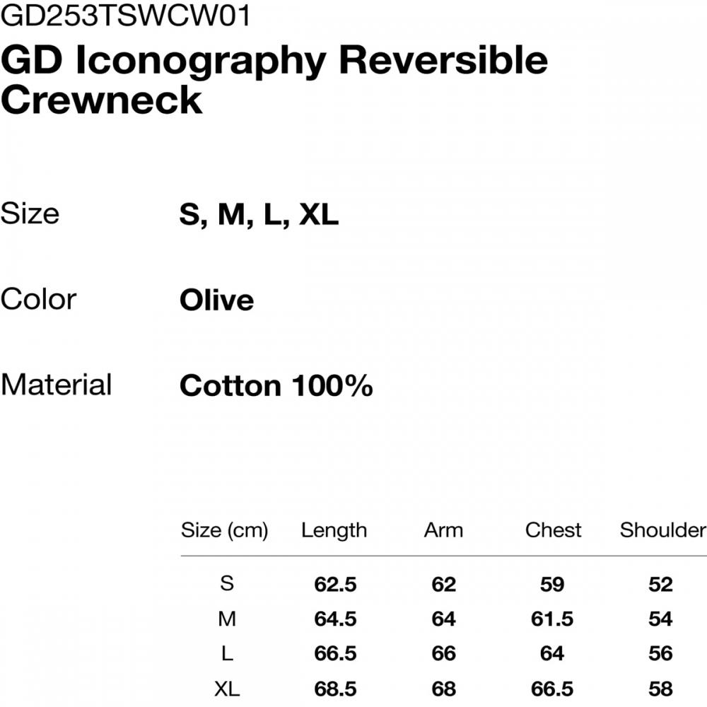 Thisisneverthat Gd Iconography Reversible Crewneck Gd253tswcw01