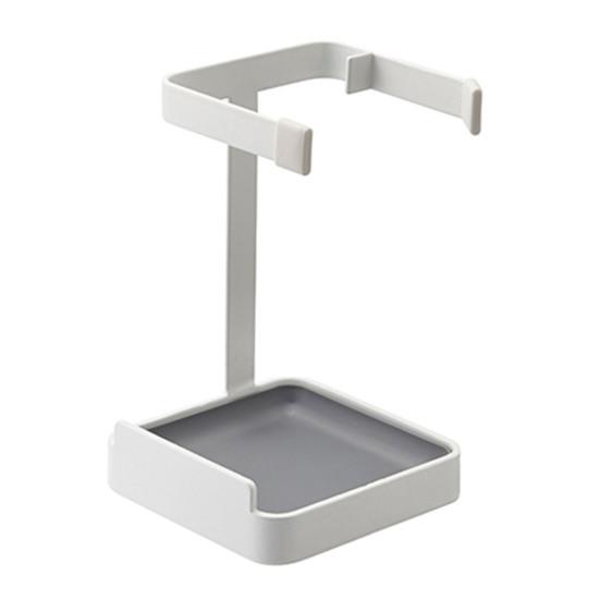 

Держатель для крышки кастрюли Поднос, пригодный для мытья в посудомоечной машине Прочная конструкция Термостойкая многоцелевая кухонная подставка Держатель для кухонных принадлежностей D