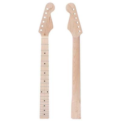 22 Fret Maple Electric Guitar Neck Without Back Middle Line